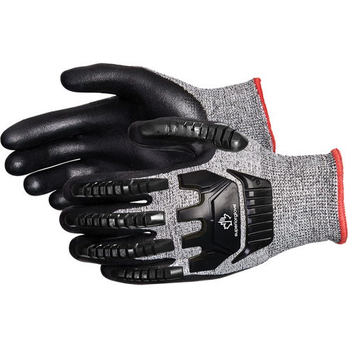 Gants en tricot de composite r&eacute;sistant aux coupures et antichoc TenActiv, 6, Paume en Synth&eacute;tique, Poignet Poignet en tricot Ontario Packaging
