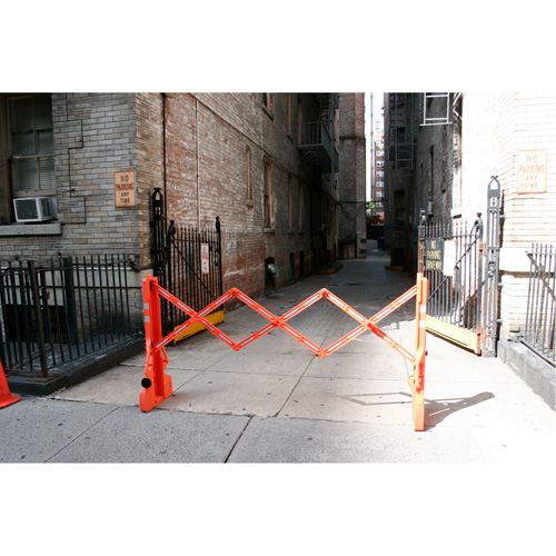 Multi-Gate Barricade, 43" H x 90" L, Orange Ontario Packaging