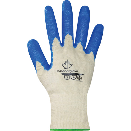 Gants enduits Dexterity, 7, R&ecirc;vetement Nitrile, Calibre 15, Enveloppe en Coton Ontario Packaging