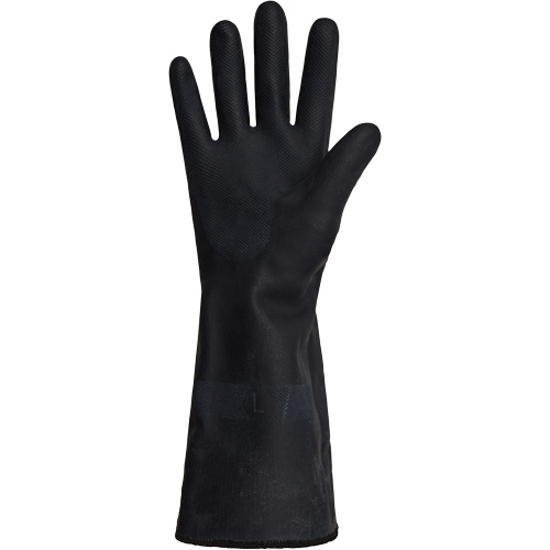SolvStop Heady-Duty Chemical & Heat-Resistant Gloves, Neoprene, 8, Protects Up To 392° F (200° C) Ontario Packaging