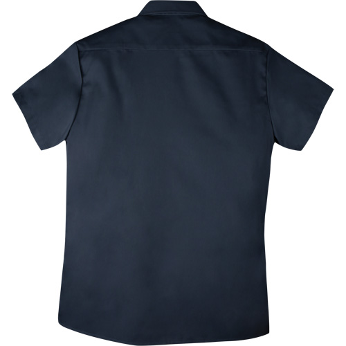 Chemise de travail &agrave; manches courtes en tissu crois&eacute;, Hommes, 4T-Grand, Bleu marine Ontario Packaging