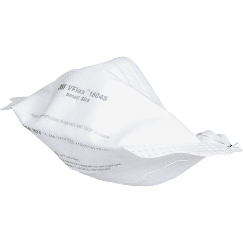 Respirateur et masque chirurgical VFlex contre les particules en sant&eacute;, N95, Certifi&eacute; NIOSH, Petit Ontario Packaging