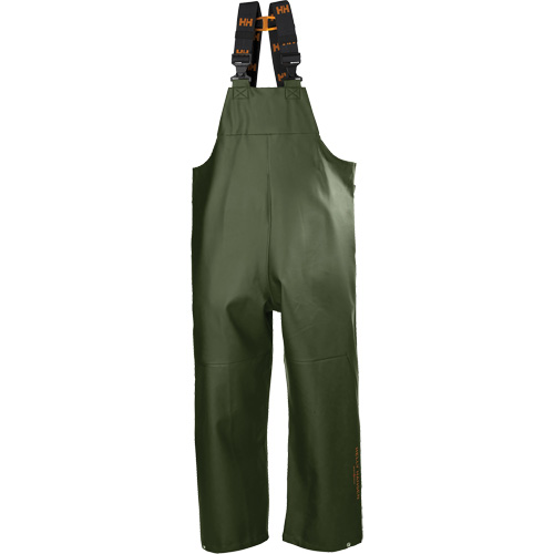 Gale Rain Bib Pants, X-Small, Polyester, Green Ontario Packaging