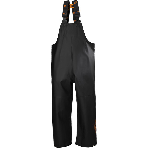 Gale Rain Bib Pants, 2X-Large, Polyester, Black Ontario Packaging