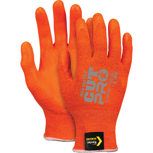 Gants r&eacute;sistants aux coupures, Taille T-petit, Calibre 13, Rev&ecirc;tement Mousse de nitrile, Enveloppe en Kevlar, ASTM ANSI niveau A4 Ontario Packaging