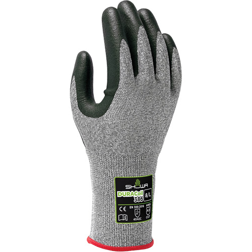 386 Cut Resistant Gloves, Size 6/Small, 13 Gauge, Nitrile Coated, HPPE Shell, ANSI/ISEA 105 Level 3/EN 388 Level C Ontario Packaging