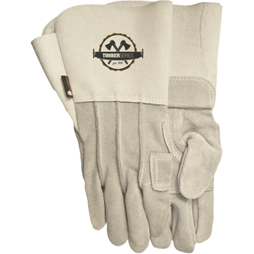 109G Timber Beast Welding Gloves, Split Cowhide, Size 8 Ontario Packaging
