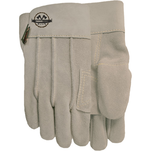 109BT Timber Beast Welding Gloves, Split Cowhide, Size 10 Ontario Packaging