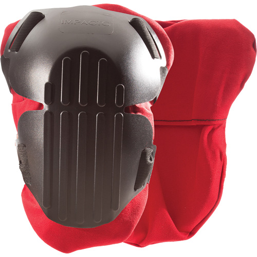 Fire Retardent Hard Shell Knee Pads, Hook and Loop Style, Plastic Caps, Foam Pads Ontario Packaging
