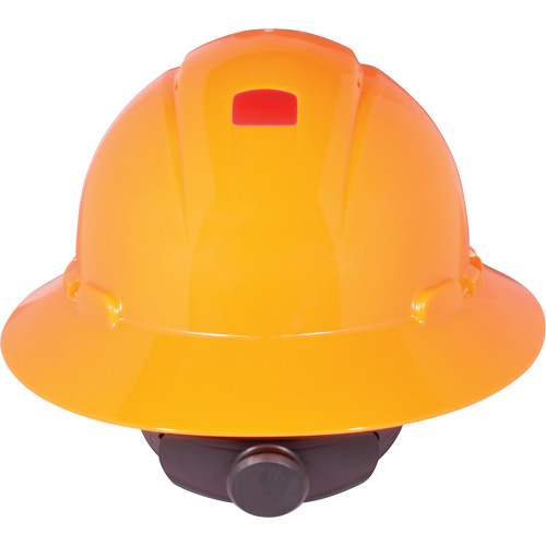 Full Brim Hardhat with Uvicator Sensor, Ratchet Suspension, Vented Ontario Packaging