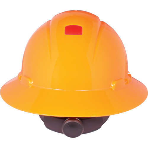 Full Brim Hardhat with Uvicator Sensor, Ratchet Suspension, Non-Vented Ontario Packaging