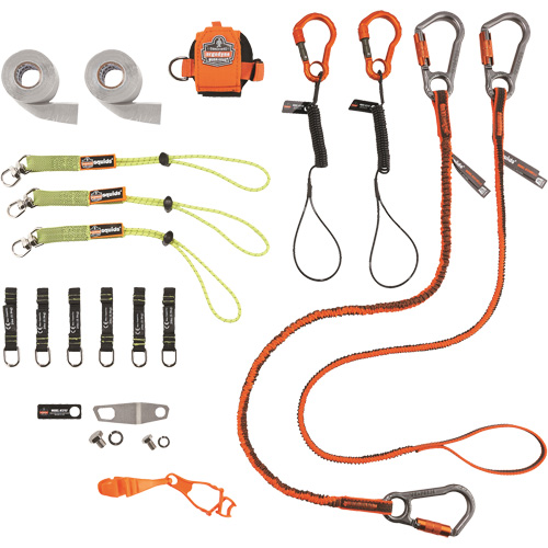 Squids&reg; 3184 Concrete Finisher & Mason's Tool Tethering Kit Ontario Packaging