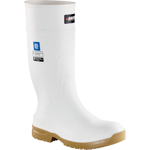 Slip Resistant Boots, Rubber, Steel Toe, Size 9 Ontario Packaging