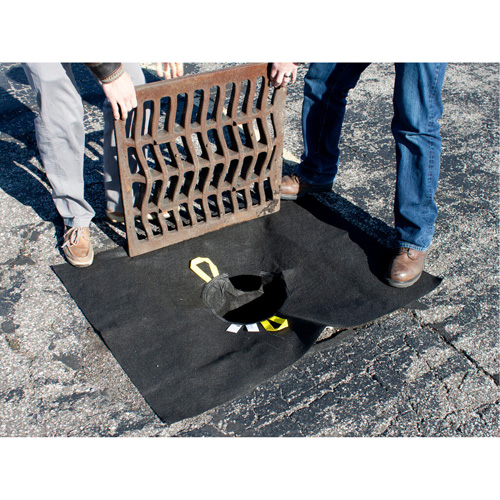 Storm Sentinel&reg; Catch Basin Insert, Sediment, 48" L x 36" W Ontario Packaging