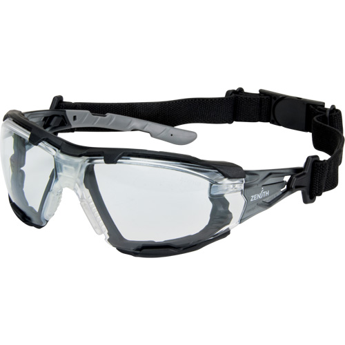 Z2900 Series Safety Glasses with Foam Gasket, Clear Lens, Anti-Scratch, ANSI Z87+/Meets/Exceeds CSA Z94.3 Ontario Packaging