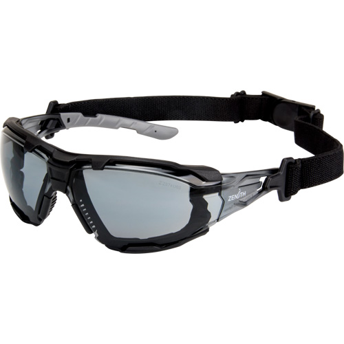 Z2900 Series Safety Glasses with Foam Gasket, Grey/Smoke Lens, Anti-Scratch, ANSI Z87+/Meets/Exceeds CSA Z94.3 Ontario Packaging