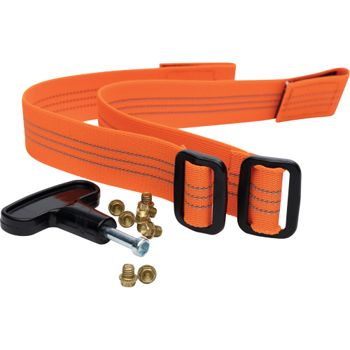 Replacement Brass Cleats & Straps for Midcleat Ice Cleats Ontario Packaging