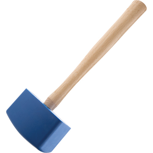 Ergotech Soft Anti-Impact Mallet, Wood Handle, 12-1/2" L Ontario Packaging