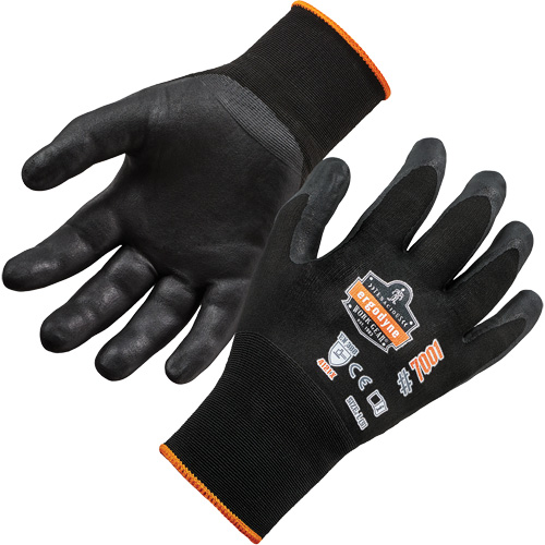 Gants enduits ProFlex DSX pour pr&eacute;hension de produits secs, Petit, R&ecirc;vetement Nitrile, Calibre 18, Enveloppe en Nylon/Spand Ontario Packaging