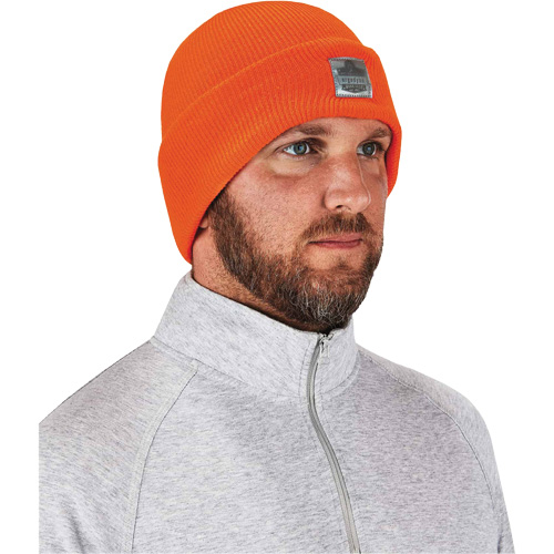Bonnet en tricot c&ocirc;tel&eacute; N-Ferno, Taille unique, Orange Ontario Packaging