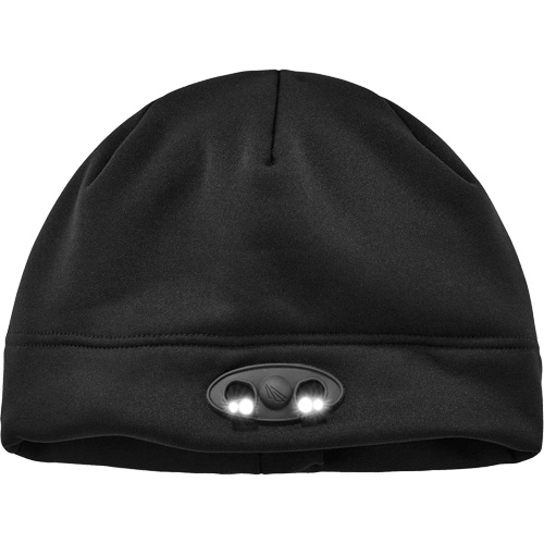 N-Ferno&reg; Skull Cap Beanie Hat with LED Lights, One Size, Orange Ontario Packaging