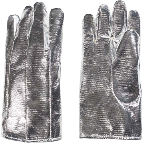 Gants r&eacute;sistants &agrave; la chaleur, Aluminis&eacute;/Kevlar, Taille unique, Prot&egrave;ge jusqu'&agrave; 800° F (426.66° C) Ontario Packaging