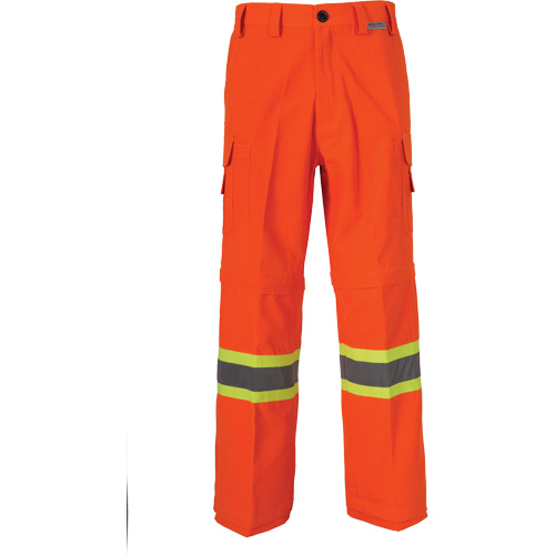 All-Season High Visibility Ventilated Mining Pants, Poly-Cotton, 36, High Visibility Orange Ontario Packaging