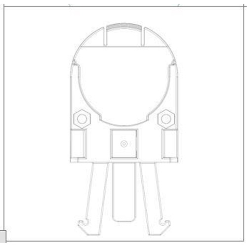 Adaptateur de casque de s&eacute;curit&eacute; pour serre-t&ecirc;tes VeriShield de Howard Leight Ontario Packaging