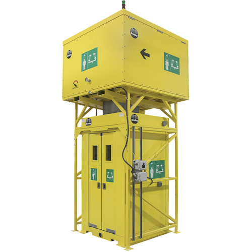 Enclosed Outdoor Gravity Fed Safety Shower Ontario Packaging