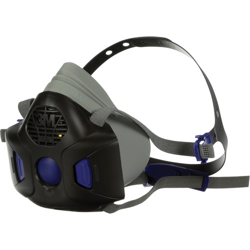 Respirateur r&eacute;utilisable &agrave; demi-masque s&eacute;rie HF-800 Secure Click, Silicone, Moyen Ontario Packaging