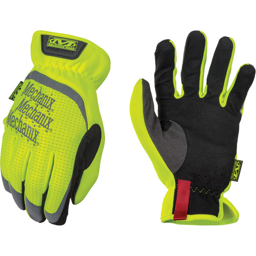 Gants de travail FastFit &agrave; haute visibilit&eacute;, Paume Synth&eacute;tique, Taille Petit/8 Ontario Packaging