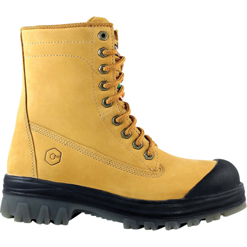 Dynamic Work Boots, Leather, Steel Toe, Size 7 Ontario Packaging
