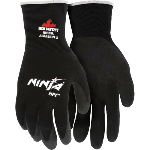 Gants enduits Ninja, Petit, R&ecirc;vetement HPT, Calibre 15, Enveloppe en Nylon Ontario Packaging