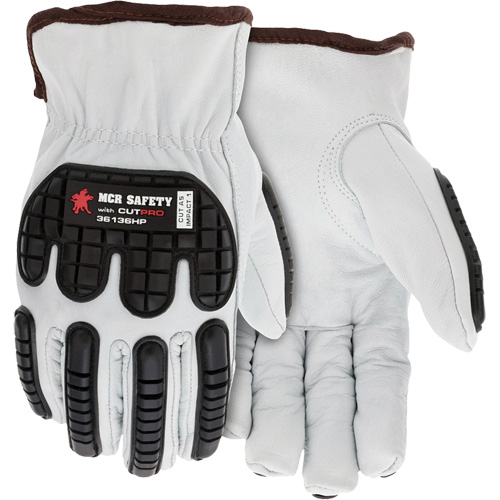 Gants de conducteur r&eacute;sistants &agrave; la coupure, Taille Grand, Enveloppe en PEHP, ASTM ANSI niveau A5 Ontario Packaging