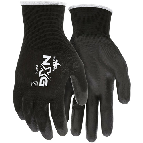 Coated Gloves, Large, Polyurethane Coating, 13 Gauge, Polyester Shell Ontario Packaging