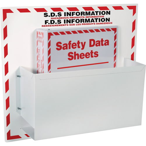 SDS Information Station, English & French, Binders Included Ontario Packaging