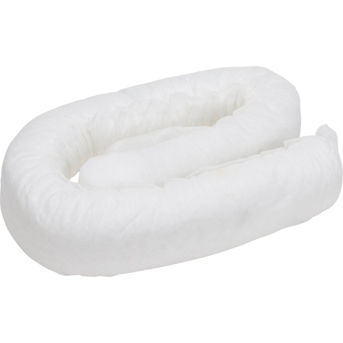 Sorbent Socks, Oil Only, 9 gal. Absorbancy, 3" W x 4' L, Pack of 12 Ontario Packaging