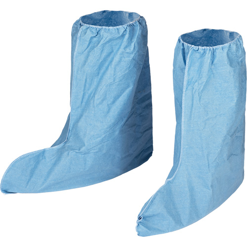 Pyrolon&reg; Plus 2 Flame Resistant Boot Covers, X-Large, FR Treated Fabric, Blue Ontario Packaging
