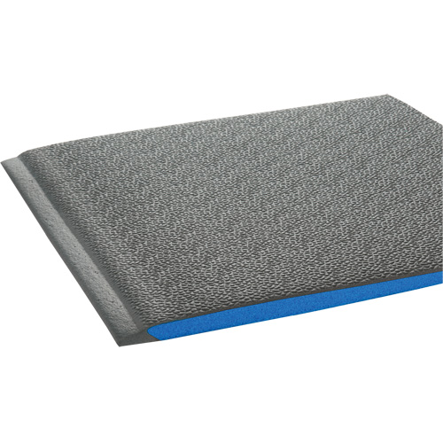 Wear-Bond Comfort-King Ergonomic Mats, Pebbled, 3' x 5' x 9/16", Grey, Vinyl Foam Ontario Packaging