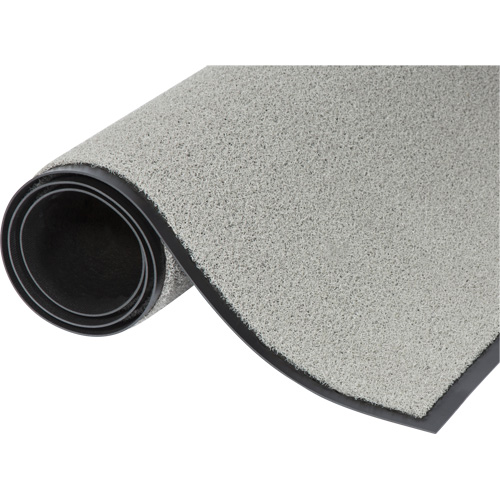 Jasper Entrance Mats, Wiper/Scraper, 3' x 5' x 5/16", Grey Ontario Packaging