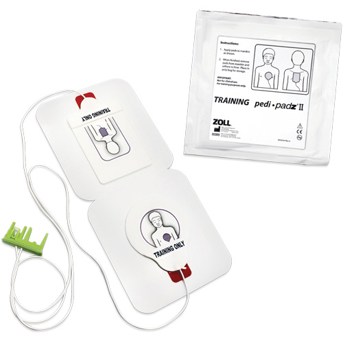 &eacute;lectrodes de formation Pedi Padz II, Zoll AED Plus Pour, Non m&eacute;dical Ontario Packaging