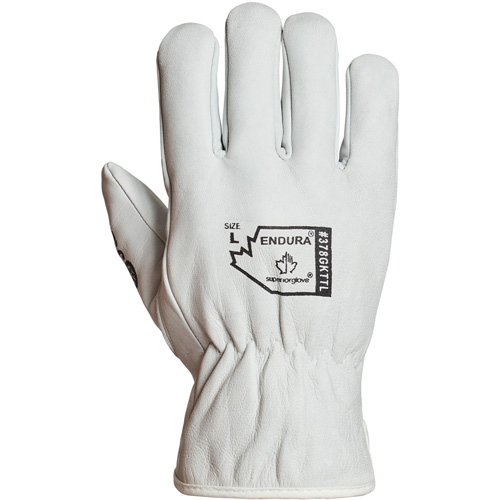 Gants de conducteur doubl&eacute;s pour l'hiver Endura, T-Grand, Paume en Cuir fleur de ch&egrave;vre, Thinsulate Ontario Packaging