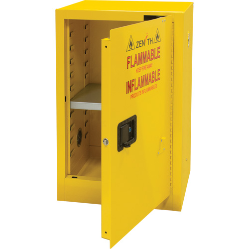 Armoire pour produits inflammables, 12 gal., 1 Porte(s), 23" La x 35" h x 18" p Ontario Packaging
