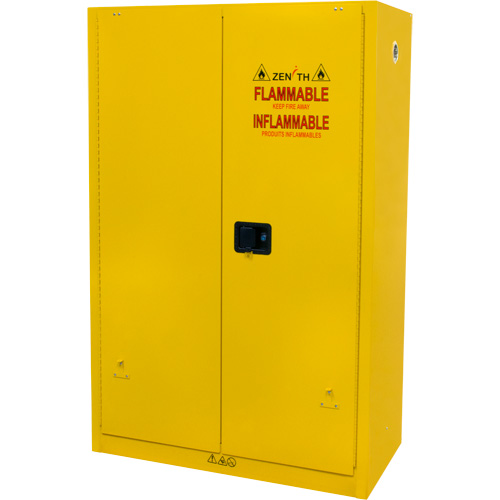 Armoire pour produits inflammables, 45 gal., 2 Porte(s), 43" La x 65" h x 18" p Ontario Packaging