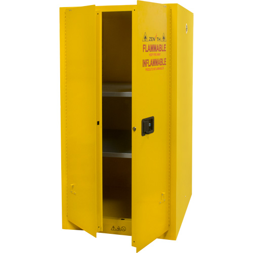 Armoire pour produits inflammables, 60 gal., 2 Porte(s), 34" La x 65" h x 34" p Ontario Packaging
