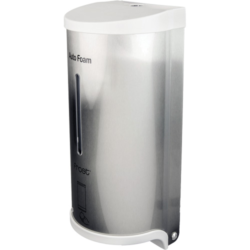 Distributeur de savon et de d&eacute;sinfectant en mousse, Sans contact, Capacit&eacute; de 800 ml, Format Vrac Ontario Packaging