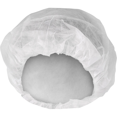 Bonnets bouffants &agrave; usage l&eacute;ger KleenGuard A10, SMMMS, 21", Blanc Ontario Packaging