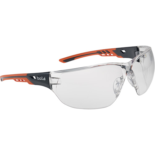 NESS+ Sporty Look Safety Glasses, Clear Lens, Anti-Fog/Anti-Scratch, ANSI Z87+ Ontario Packaging
