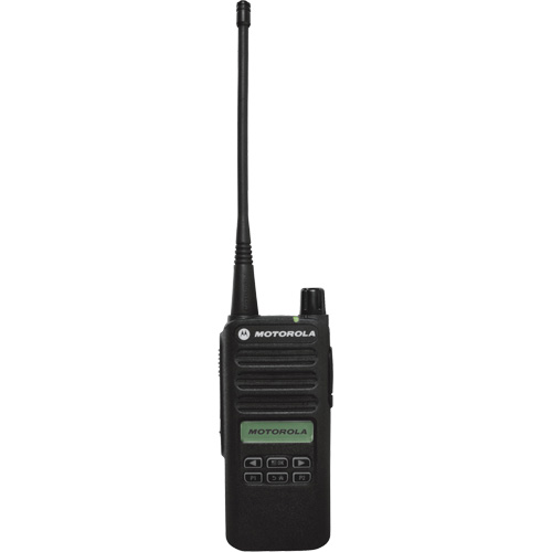Radio bidirectionnelle s&eacute;rie CP100, Bande UHF, 160 canaux, Port&eacute;e 250 000 pi² Ontario Packaging
