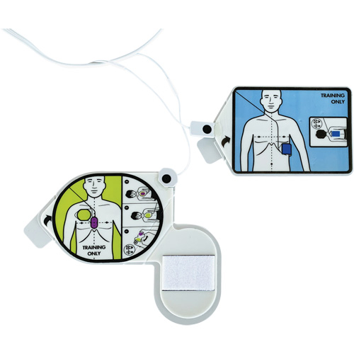 Trainer CPR Uni-Padz&reg; Electrode Replacement Adhesive Gels, Zoll AED 3 For, Non-Medical Ontario Packaging